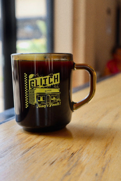 Newys Finest Glass Mug