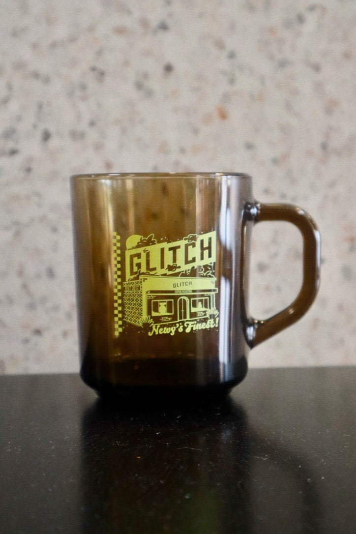 Newys Finest Glass Mug