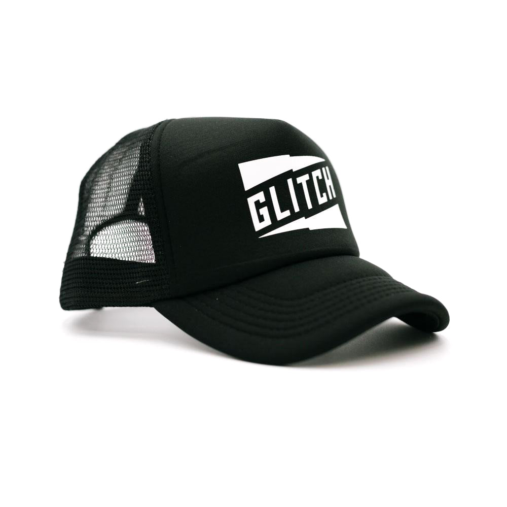 Glitch Logo Adult Trucker Hat