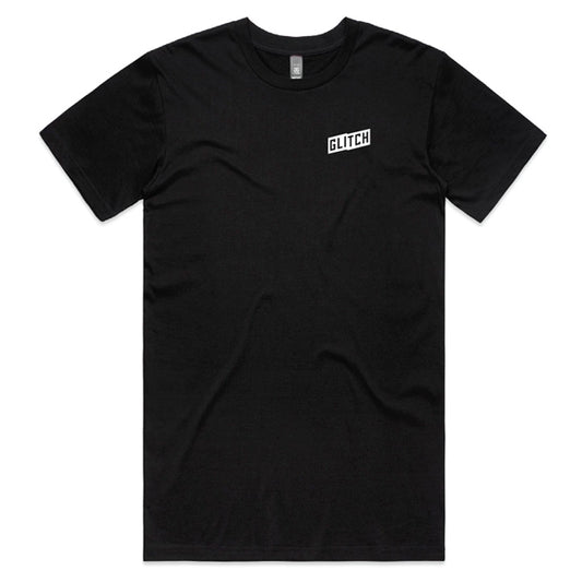 Glitch Logo Black Tee