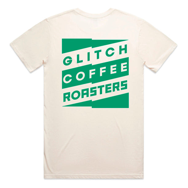 Glitch Coffee Roasters Ecru Tee