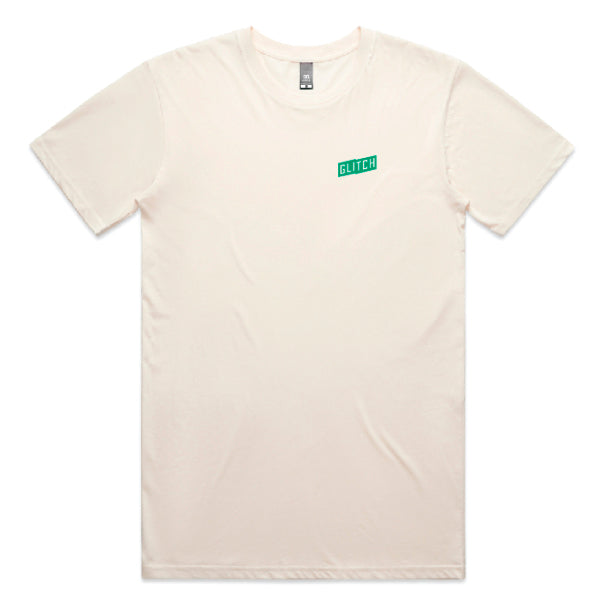 Glitch Coffee Roasters Ecru Tee