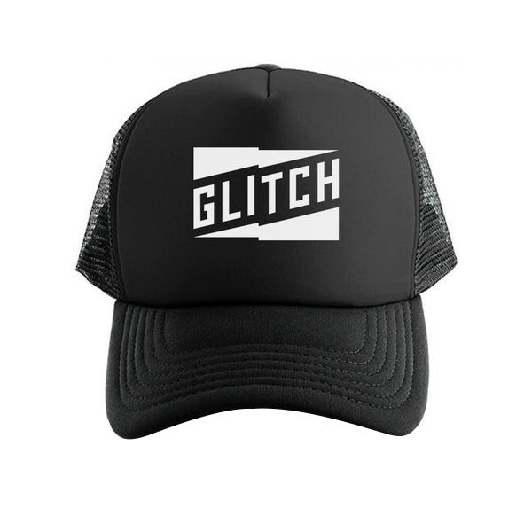 Glitch Logo Adult Trucker Hat